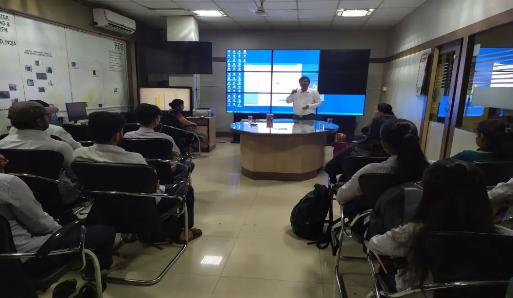 Industrial Visit at PCMC Water Filtration For TYIF Students 2, PCPolytechnic college