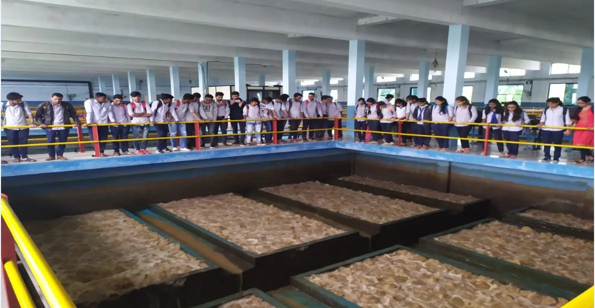 Industrial Visit at PCMC Water Filtration For TYIF Students 3, PCPolytechnic college
