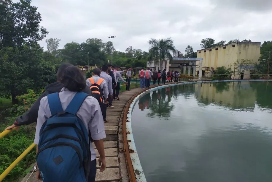 Industrial Visit at PCMC Water Filtration For TYIF Students 4, PCPolytechnic college