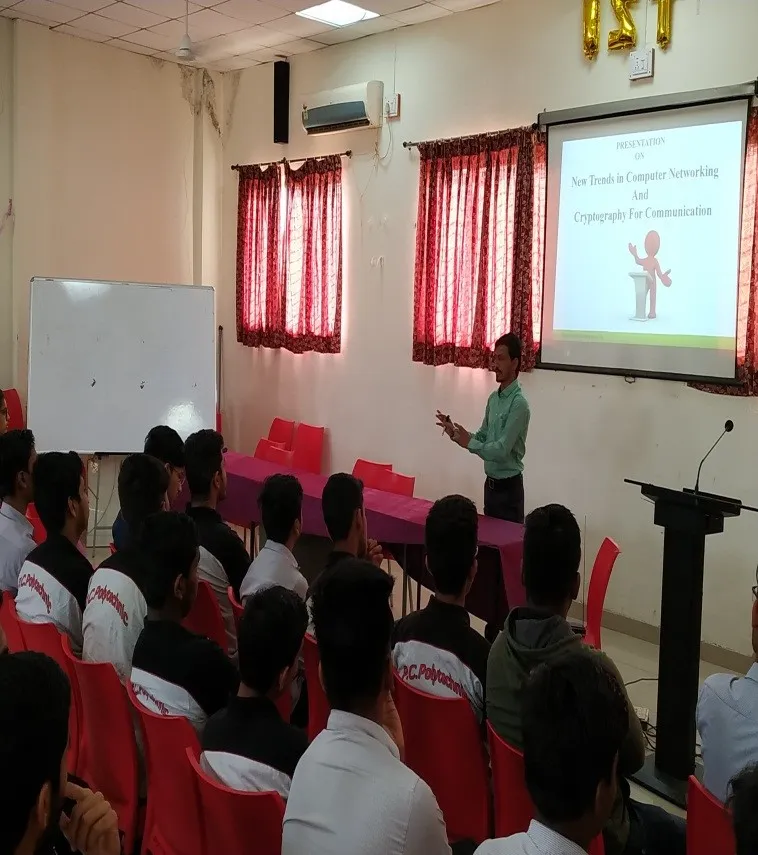 Expert Lecture on New Trends in Computer Networking & Cryptography for Communication