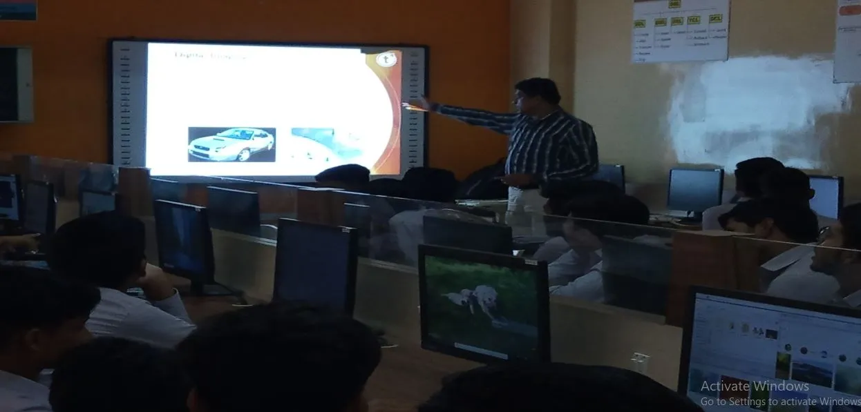 IT Department Workshop on “Multimedia Techniques” For SYIF Students, PCPolytechnic college
