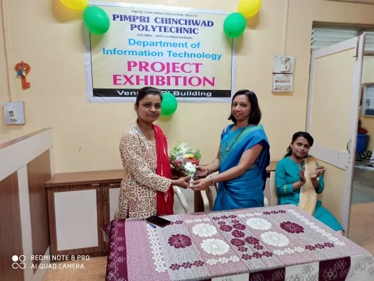 IT Department Organized “Project Exhibition Competition“ For TYIF Student On 28.02.2020, PCPolytechnic college