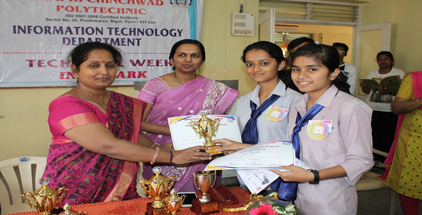 Winner of Power Point Presentation (P3) Event, PCPolytechnic college