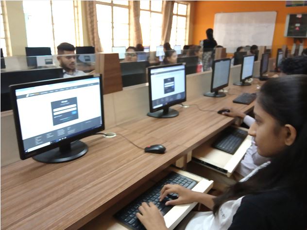 IT Department Conducted Spoken Tutorial Test of SYIF and TYIF students 4, PCPolytechnic college
