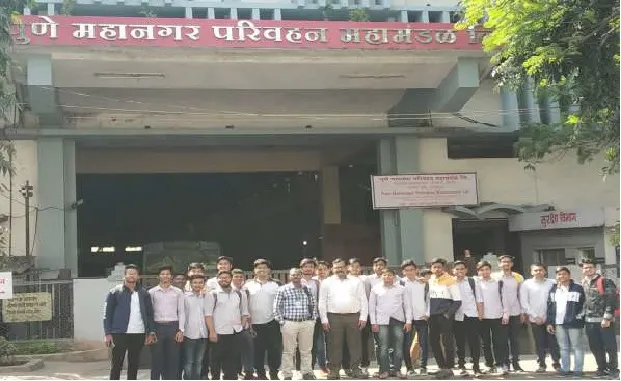 INDUSTRIAL VISIT TO PMPML DEPO, SWARGET, PUNE ON 17&18/02/2020 TYME (A&B) (REGULAR)