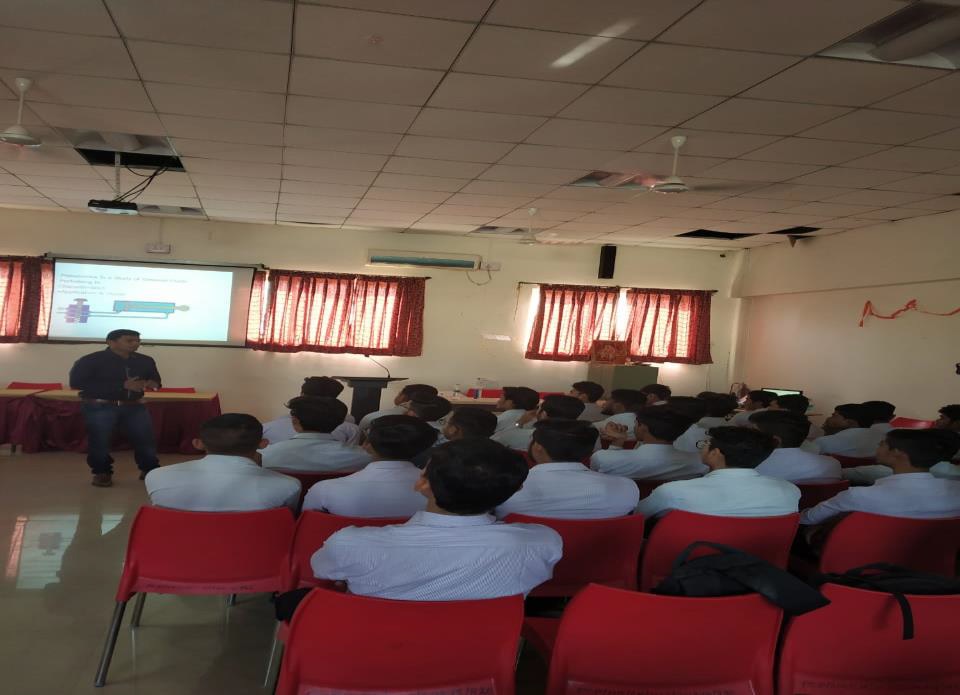 EXPERT LECTURE ON INDUSTRIAL HYDRAULICS & PNEUMATICS BY MR.SHRIKANT NIMBALKAR ON 27/02/2020 FOR TYME-C (SHIFT)