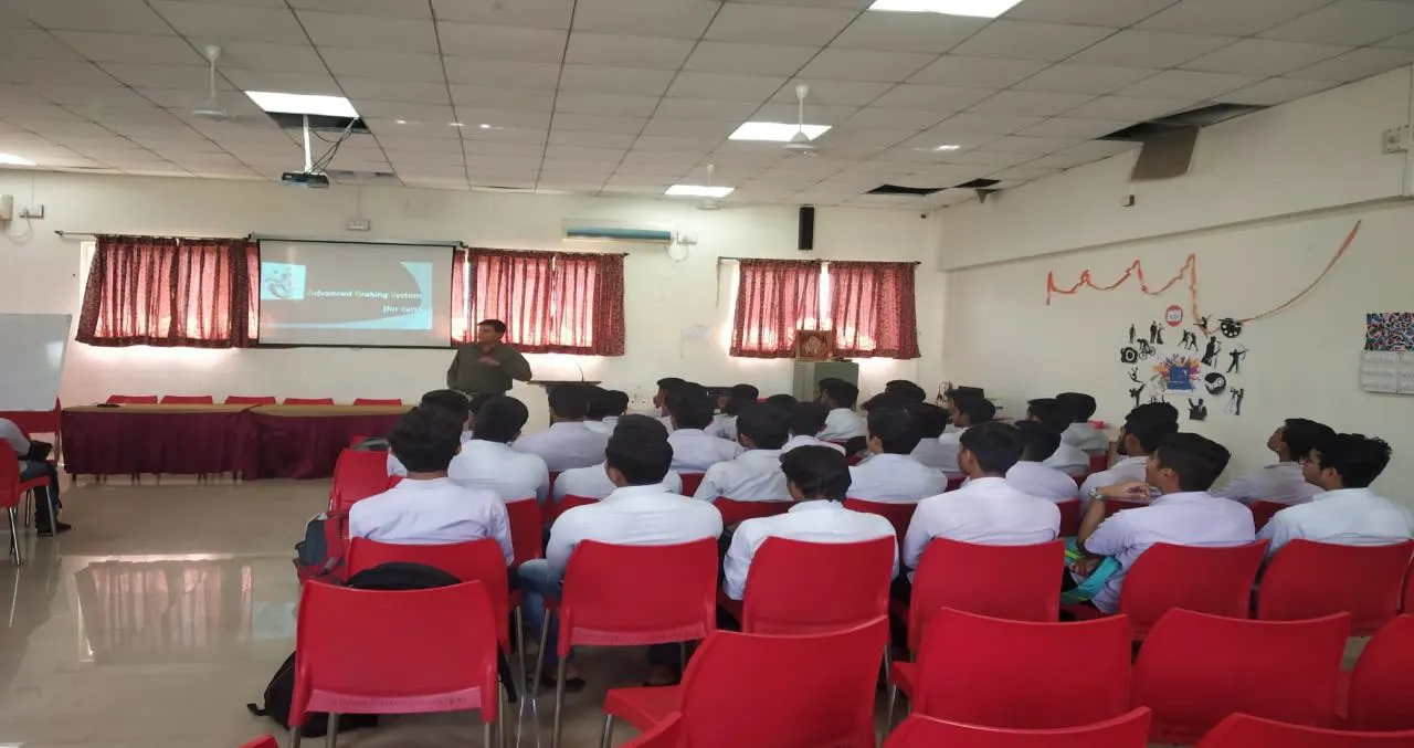 EXPERT LECTURE ON ADVANCE IN BRAKING SYSTEM BY MR.VINAYAK JOG ON 25/02/2020 FOR TYME (SHIFT)