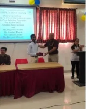 Alumni Interaction with First year StudentS
