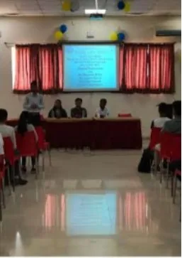 Alumni Interaction with First year StudentS