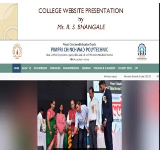 Collage Website Presentation