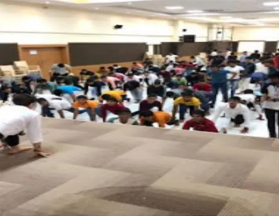 Session on Yoga & Meditation