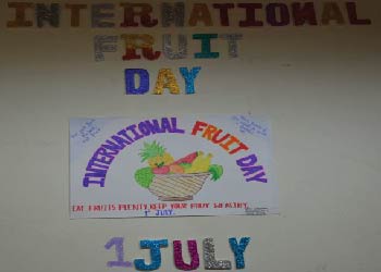 International fruit day celebrated in mechanical department