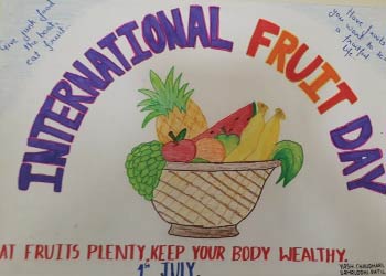 International fruit day celebrated in mechanical department